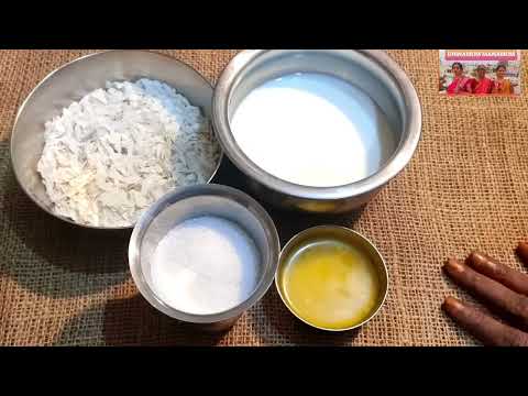 @DhinamumManamum Navaratri Day 1,2024 Prasadam || Aval Kesari by Kanaka paati 👌