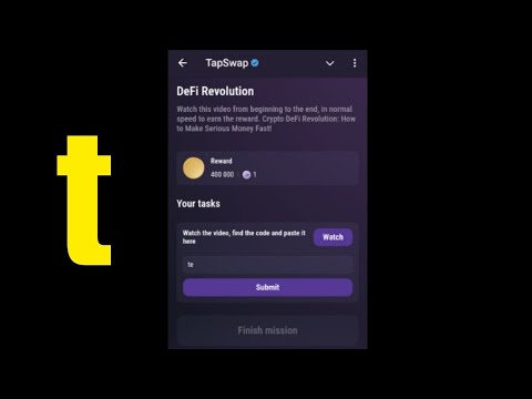 DeFi Revolution | Tapswap Code | Crypto DeFi Revolution: How to Make Serious Money Fast!