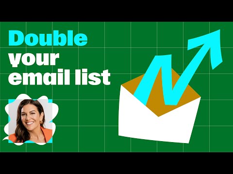 How to DOUBLE your email list in 2024 💰