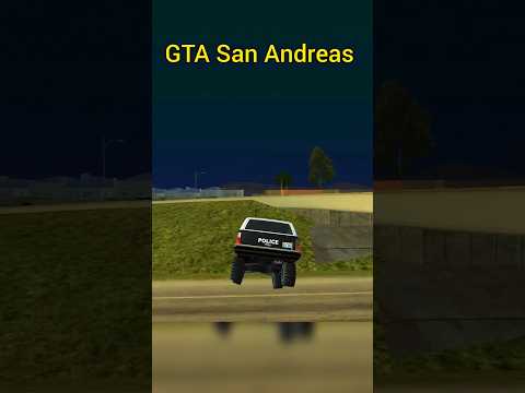 POWERFUL POLICE VEHICLE GTA SAN ANDREAS #gtasanandreas #shorts