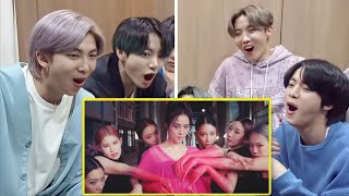 BTS REACTION TO JISOO - FLOWER M/V