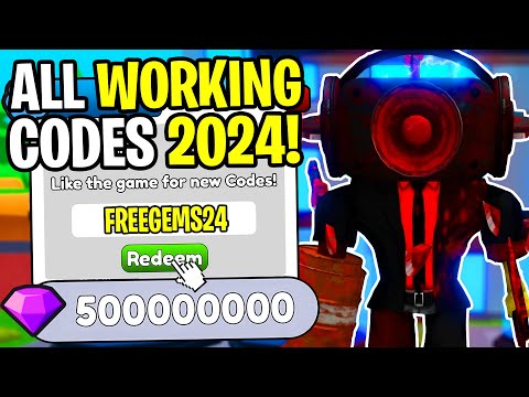 ALL WORKING CODES FOR TOILET VERSE TOWER DEFENSE IN 2024! ROBLOX TOILET VERSE TOWER DEFENSE CODES