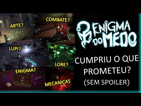 (SEM SPOILER) ENIGMA DO MEDO CUMPRIU O QUE PROMETIA? NO CATARSE