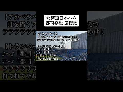 北海道日本ハム 郡司裕也 応援歌 ファイターズ