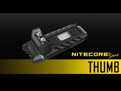 Nitecore Thumb 85 Lumens Tiltable USB Rechargeable Keychain Light