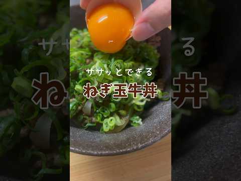 【すき家風】ねぎ玉牛丼を食べたくなったら試して欲しいレシピ