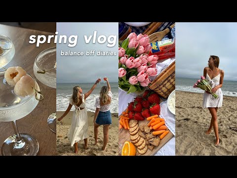 weekly vlog: beach picnic, dinners out with best friends