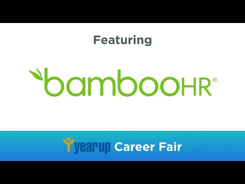 YearUp Career Fair - Info Session: Bamboo HR