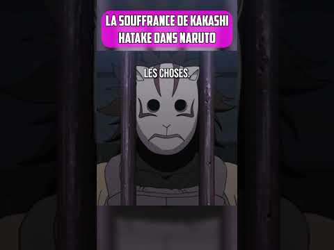 Extrait de ma vidéo "Qui a le plus souffert dans Naruto ?"☝🏻#kakashi #naruto #souffrance #anbu