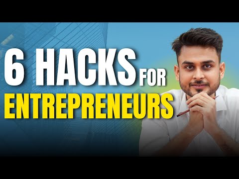 6 Hacks That Made Me a Successful Entrepreneur (2024) | Aditya Singh