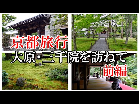 【京都旅行】京都・大原を訪ねて前編　三千院編