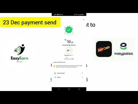 𝙍𝙎.500 𝙒𝙞𝙩𝙝𝙙𝙧𝙖𝙬 𝙞𝙣 𝙀a𝙨𝙮𝙥𝙖𝙞𝙨𝙖 • Real Earning App in Pakistan || Online Earning Without investment