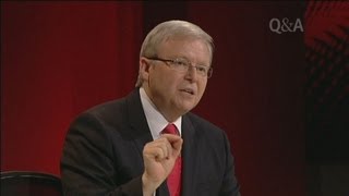 Rudd launches passionate gay marriage defence | Q&A