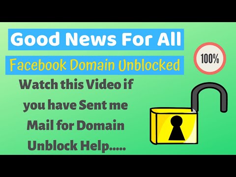 My Response to All Facebook Domain Unblock Requests | Good News for All Unblock Your URL 100% on FB