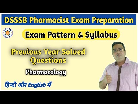 DSSSB Exam Date 2021 |  Exam Pattern | DSSSB Pharmacist Exam Preparation | Previous Year Questions