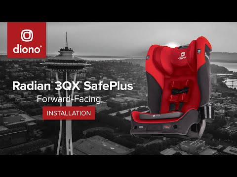 Diono® Radian® 3QX SafePlus™ | All-in-One Car Seat | Forward-Facing Installation | 2020-Present