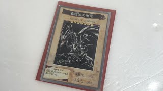 □ 真紅眼の黒竜 レッドアイズ ブラックドラゴン バンダイ 1998 遊戯王 初期 遊戯王カード トレカ トレーディングカード □24022104