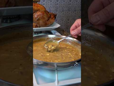 That Right There Clark is What You Call Turkey Giblet Gravy | Christmas Gravy #gravyguy #gravy