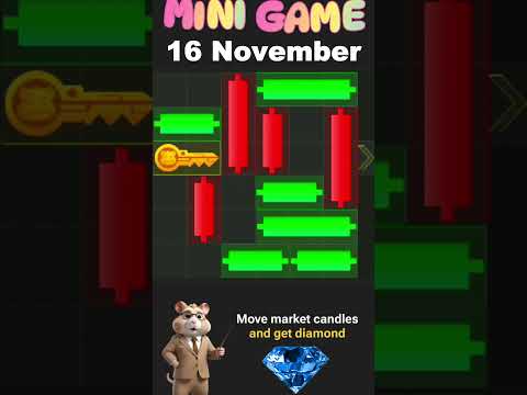 Hamster Kombat New Season Mini Game Solution 16 November 2024