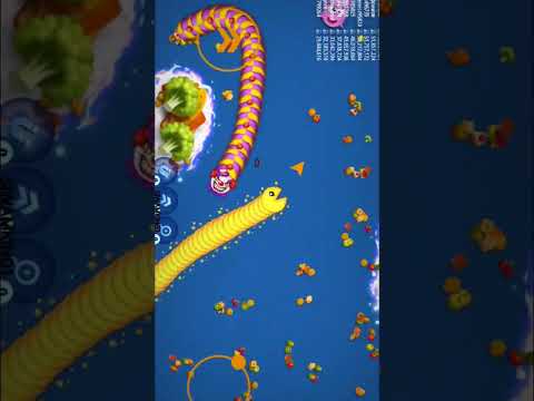 Worms_Zone_Magic_🐍_Gameplay_#77_#shortsn#shortsvideo #wormszoneio #snake #subscribe #hackerL