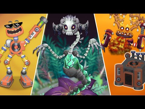 Bone Island TITANSOUL, Fire Oasis Rare Wubbox & MORE! - Feast-Ember 2024 (My Singing Monsters)