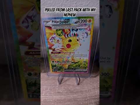 Pikachu EX #pokemoncards #pokemon