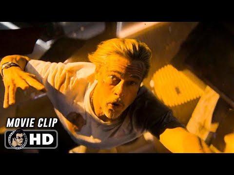 Final Fight & Train Crash Scene | BULLET TRAIN (2022) Movie CLIP HD