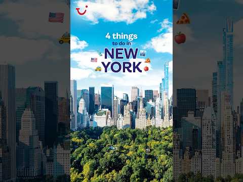 4 things to do in New York 📍🗽#tui #travel #newyork #trending #thingstodo #foryou #city #usa