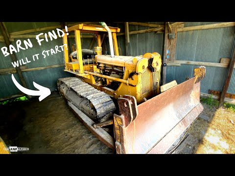 Will it Start!? BARN FIND 1950s Caterpillar Dozer!