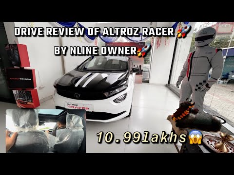 I20 nline owner drives the altroz racer🚀 || drive review of altroz racer 🔥