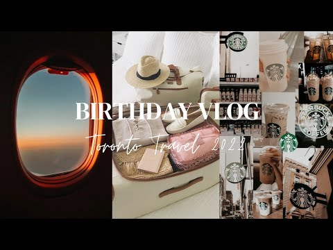 TORONTO PEARSON AIRPORT 🍁 || CHECK IN + DEPARTURE BIRTHDAY TRAVEL || CHAPTER 42