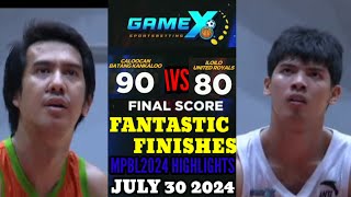 #Mpbl2024 Caloocan Batang Kankaloo VS IloIlo United Royals