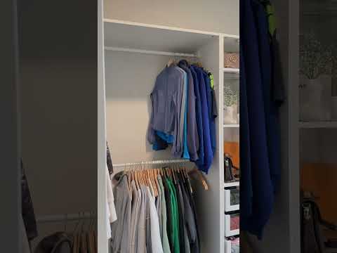 Cleaning each room in my house pt. 3 Closet refresh