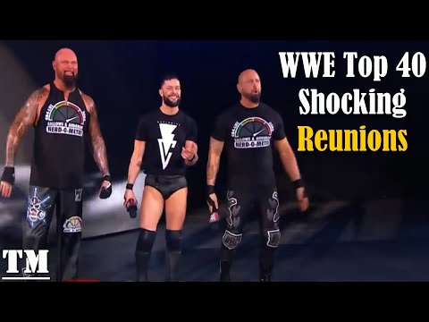 WWE Top 40 Shocking Reunions of all Time