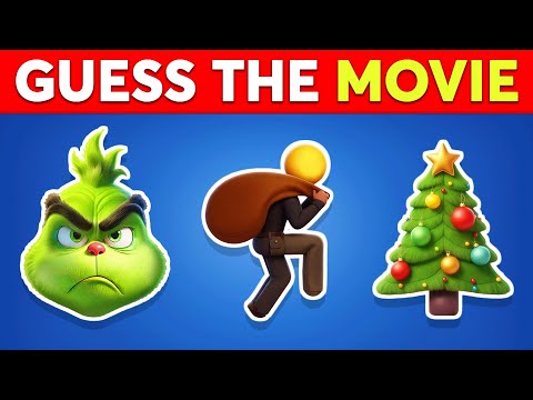 Guess The CHRISTMAS Movie By Emoji 🎬🎅 Movie Quiz 🍿🎄