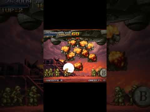 Metal slug X | Final Mission | Moderns falling #shorts #metalslug #edit