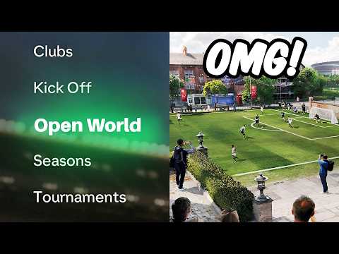 New EA FC 25 Update... OPEN WORLD MODE!