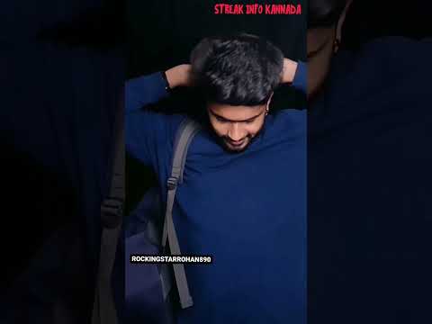 rocking star Rohan new Instagram reels||rocking star Rohan #shorts @streak info kannada  subscribe