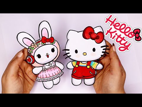 My Melody And Hello Kitty Paper Doll [pattern]