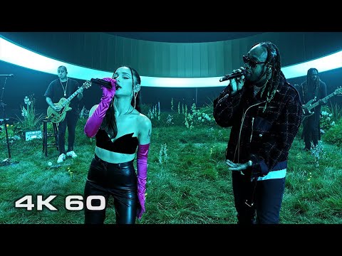 Ariana Grande - safety net ft. Ty Dolla $ign (Vevo Live Performance) [AI 4K 60fps]