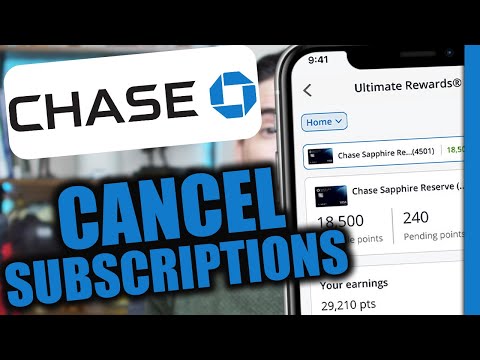 How to Cancel Subscriptions on Chase App