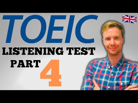 TOEIC Listening: Part 4 (Tips for Success!)