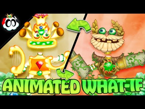 If the Fanmade and Real GOLD ISLAND Epic Wubboxes Switched... (ANIMATED)