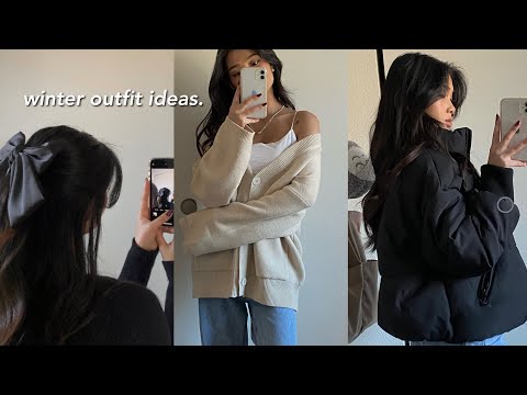 winter clothing haul + outfit ideas (ft. princess polly)