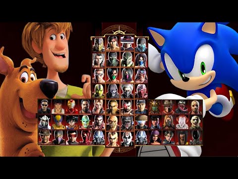 Mortal Kombat 9 - SCOOBY DOO & SONIC - Expert Tag Ladder - Gameplay @(1080p) - 60ᶠᵖˢ ✔