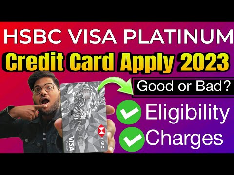 ✅ HSBC Visa Platinum Credit Card Free |✓Lifetime Free Credit Card of HSBC cashback credit card Apply