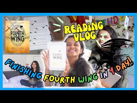 Reading viral TikTok books of 2023 | Episode #1 | Fourth Wing 📖🌶🖤