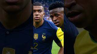 Mbappe e Vinícius Jr se enfrentam em amistosos de seleções #shorts #mbappe #viniciusjr #seleção