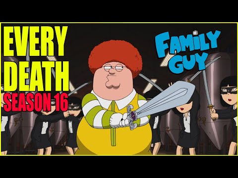 Every Death in Family Guy Season 16 | Kill Count