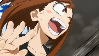 根性　麗日お茶子 vs 爆豪　uraraka vs bakugo 【ヒロアカ】【my hero academia】